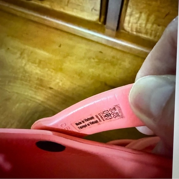 Unisex Pink Clogs - Picture 4 of 9